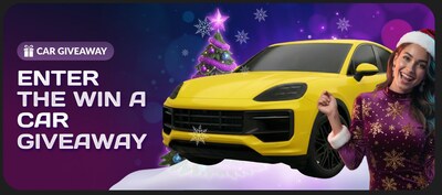PlayFame Launches Huge 'Win a Car' Giveaway Just in Time for Christmas