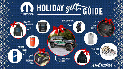 Mopar makes holiday shopping for a favorite automotive enthusiast a bit easier with a wide array of gift ideas. From stylish holiday-themed apparel and branded merchandise to high-performance parts and accessories, Mopar offers something distinctive for every driver and fan.