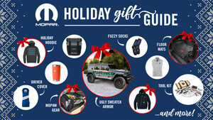 Mopar Drives Holiday Shopping With Gift Ideas for Your Favorite Gear Head