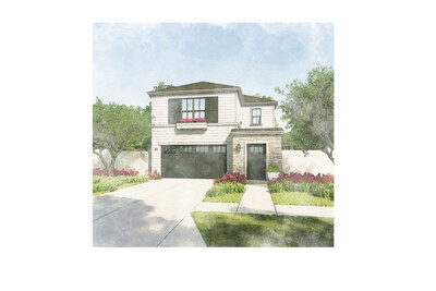 Examples of a rendering Brookfield Residential has uploaded to the Builders Alliance interactive portal. Residences are filtered by lot size, zoning and other requirements for hundreds of individual lots in Altadena and Pacific Palisades.