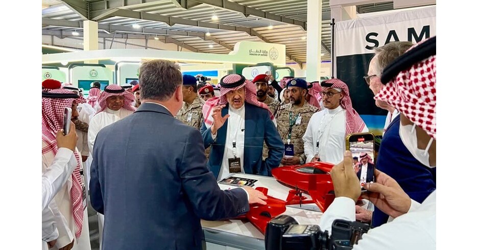 Switchblade Flying Car Exhibits at Sand &amp; Fun Airshow in Riyadh, Saudi Arabia