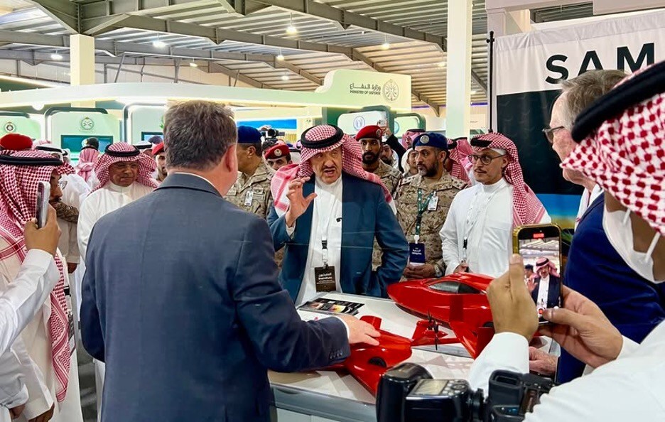Switchblade Flying Car Exhibits at Sand & Fun Airshow in Riyadh, Saudi Arabia