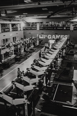 LT Games training and competition space at Life Time Target Center in Minneapolis