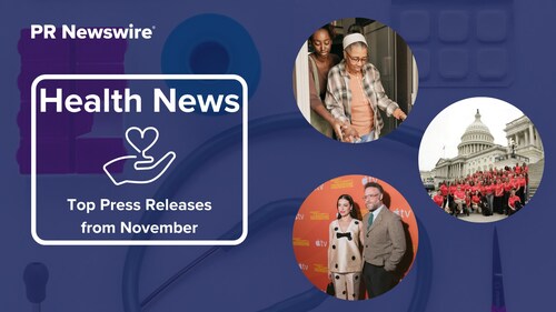 PR Newswire Monthly Health Press Release Roundup, November 2025. Photos provided by Guardian, Wounded Warrior Project and Hilarity For Charity. PR Newswire Monthly Health Press Release Roundup, November 2025. Photos provided by Guardian, Wounded Warrior Project and Hilarity For Charity.