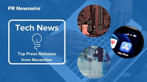 PR Newswire Monthly Technology Press Release Roundup, November 2025.