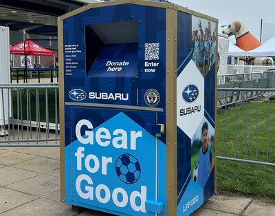 Official Subaru: Gear for Good collection bins will be installed at five new locations across the Philadelphia and Southern New Jersey region, in addition to the donation bins currently available at 17 local Subaru retailers and Subaru Park, home to the Philadelphia Union.