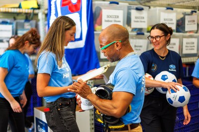 Subaru: Gear for Good strives to expand access to soccer by collecting and redistributing new and gently used gear to youth in high-needs communities around Philadelphia and the automaker’s hometown of Camden, NJ.