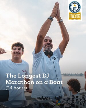Rodney Eid Sets a New Guinness World Record at Sea in a Heartfelt Tribute to the UAE, Dedicated to Children's Education