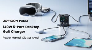 JOYROOM PODIX: The First Tri-Magnetic 140W 5-in-1 Charging Station