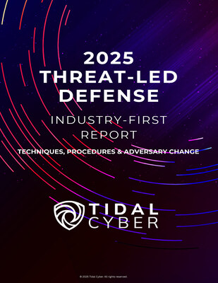 Tidal Cyber's Industry-First Threat-Led Defense Report, Powered by Unmatched Adversary Behavioral Intelligence