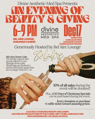 Divine Med Spa Announces December Charity Partnership with Candlelighters