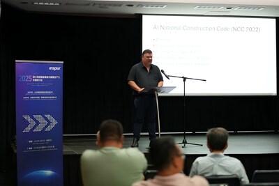 Cre8ive Building Concepts Pty Ltd Director Martin Morrow-Woods gives a keynote speech