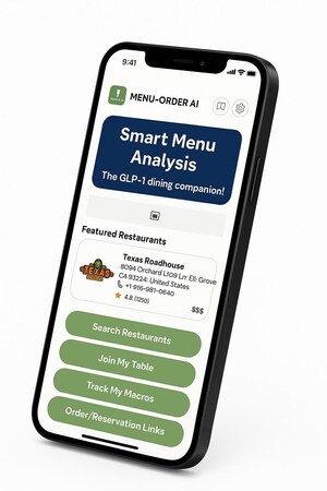 MENU - ORDER AI Announces Global Expansion with New Multilingual Capabilities, Supporting WHO Guidance on Dietary Needs for GLP-1 Users