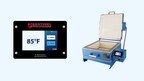 A Paragon Clamshell Kiln with a TAP II Kiln Controller – the industry's most advanced touchscreen kiln controller.