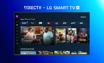 DIRECTV and LG Electronics today announced the launch of the DIRECTV app on LG Smart TVs from 2021 and newer, running on webOS 6.0 or higher. DIRECTV and LG Electronics today announced the launch of the DIRECTV app on LG Smart TVs from 2021 and newer, running on webOS 6.0 or higher.