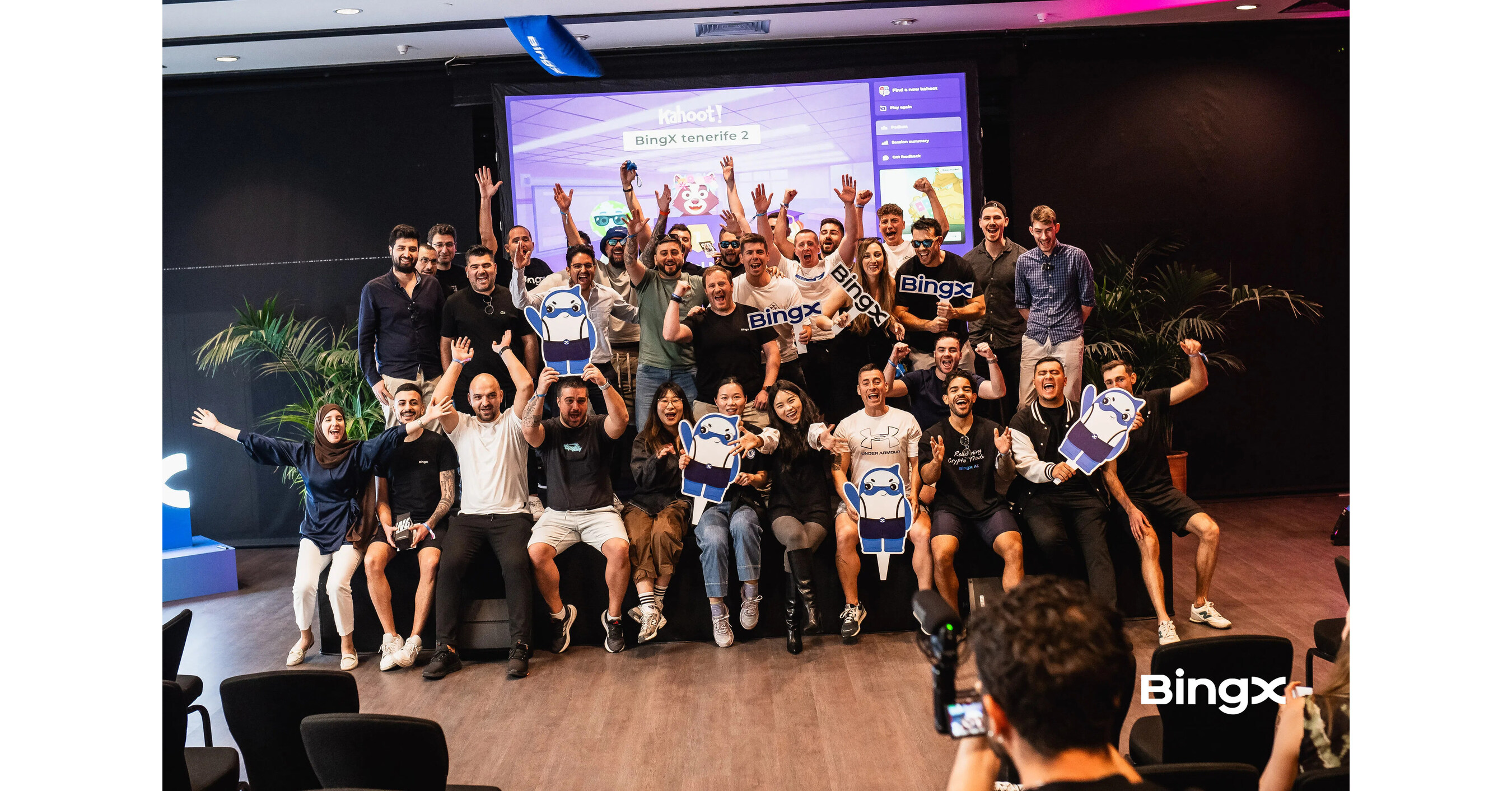 BingX celebra un encuentro de afiliados en Tenerife mostrando innovación y  excelencia comunitaria