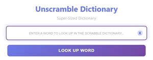 Unscramble.com, The Dictionary That Actually Has Your Word