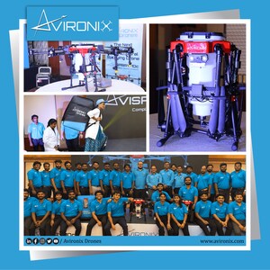 AvironiX Unveils AviSpray-10c, a Backpack-Sized Agricultural Spraying Drone for India's Precision Farming Sector