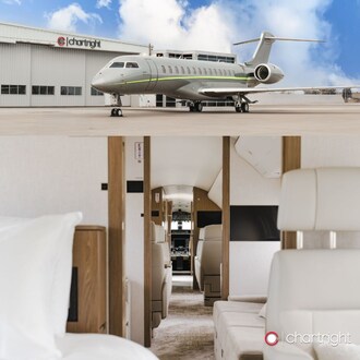 World&#39;s First Global 8000 Operated By Chartright (CNW Group/Chartright)