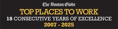 Boston Globe Top Places to Work 2025