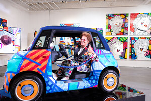 FIAT and Internationally Acclaimed Artist Romero Britto Unveil One-of-a-kind Fiat Topolino at Art Week Miami