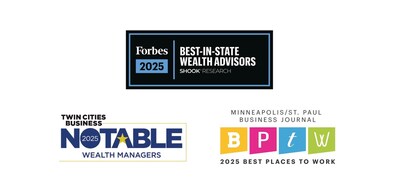 These awards reinforce the firm's long-standing reputation for fiduciary guidance, exceptional workplace culture, and client service excellence.