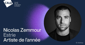 Nicolas Zemmour reçoit le Prix du CALQ - Artiste de l'année en Estrie