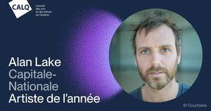 Alan Lake reçoit le Prix du CALQ - Artiste de l'année dans la Capitale-Nationale