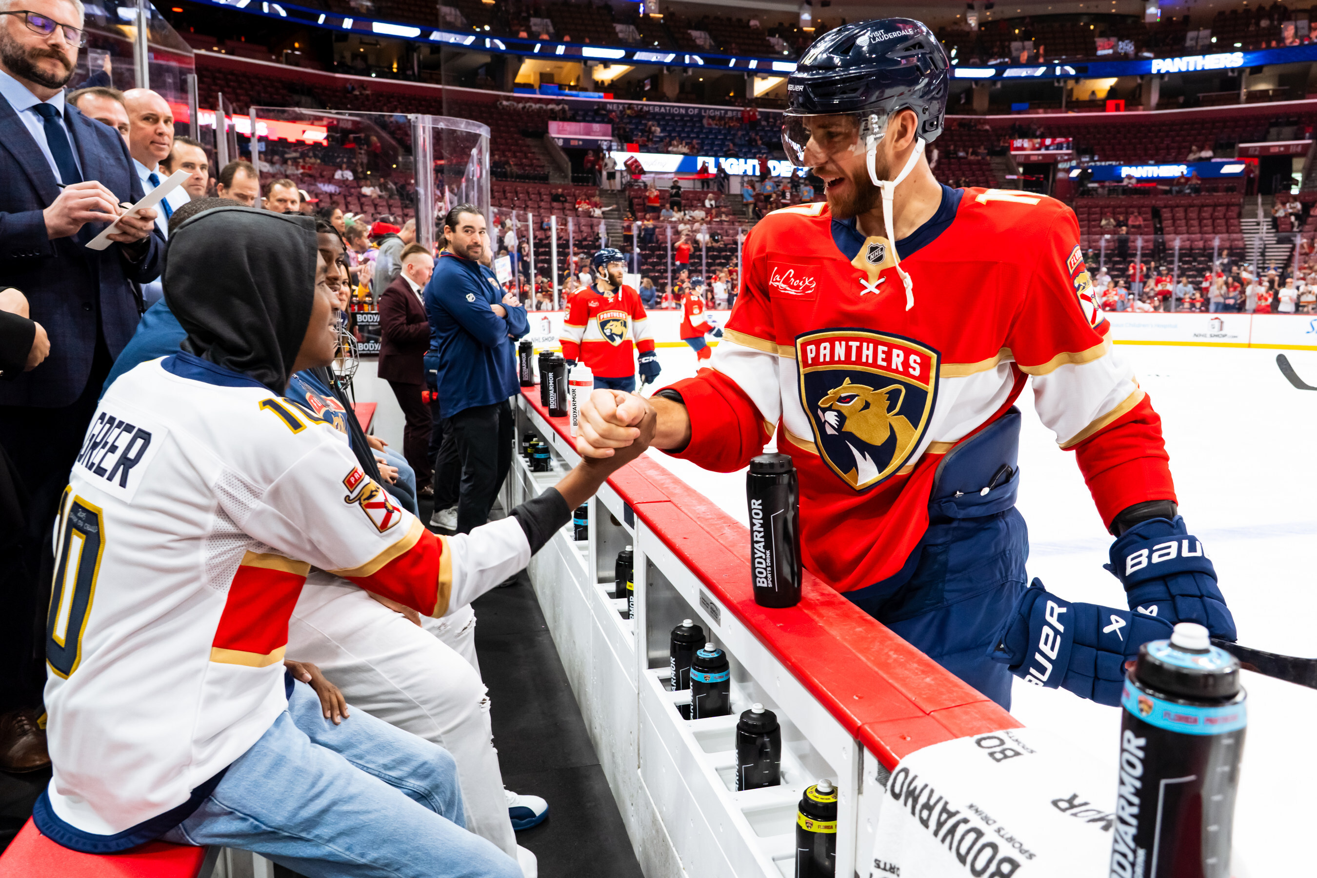 AutoNation and Florida Panthers Deliver Hope to Pediatric Cancer Patients at Joe DiMaggio Children's Hospital