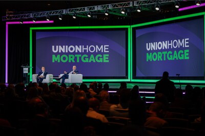During Union Home Mortgage's Annual Partner Celebration, Partners participated in a Q&A session with CEO Bill Cosgrove and Senior Vice President of Business Development Al Blank. During Union Home Mortgage's Annual Partner Celebration, Partners participated in a Q&A session with CEO Bill Cosgrove and Senior Vice President of Business Development Al Blank.