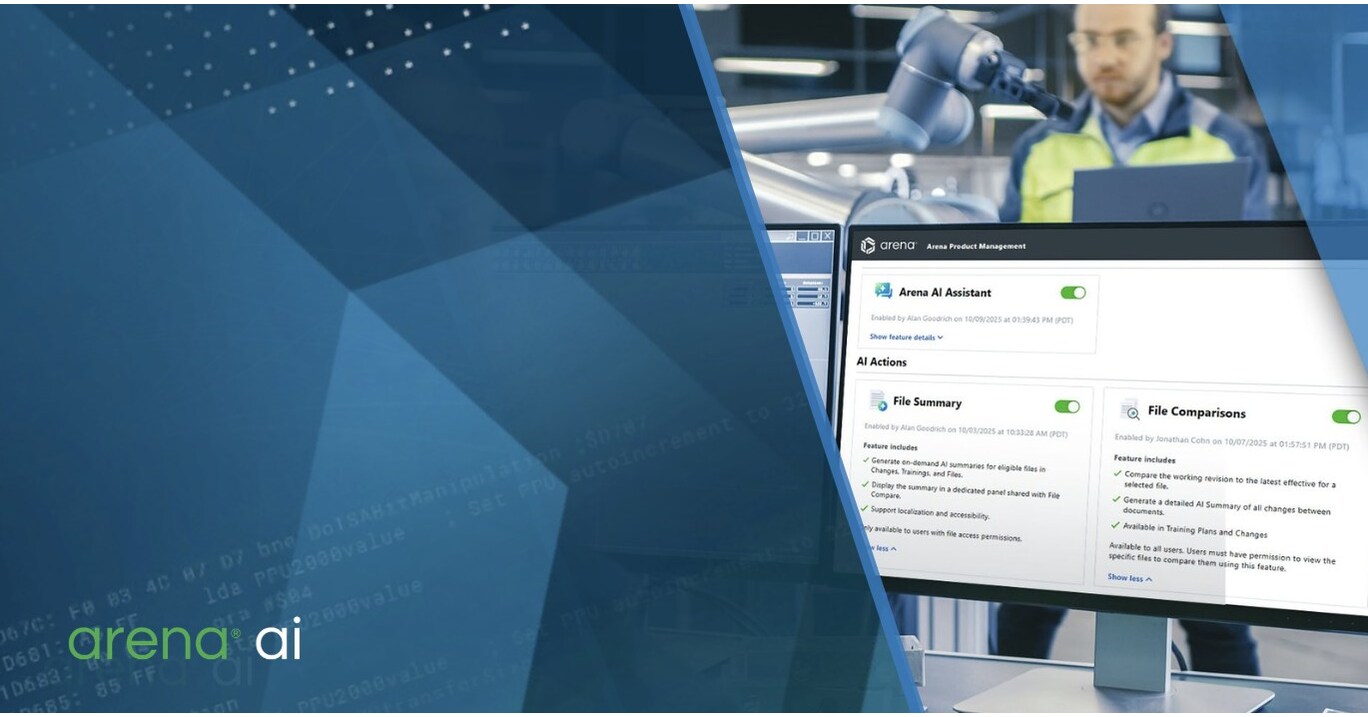 PTC debuts Arena AI Engine on Amazon Bedrock to automate PLM and QMS document workflows