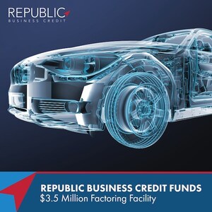 Republic Business Credit Supports Growth of UK-based Automotive Electronics Equipment Manufacturer with $3.5 Million Factoring Facility