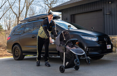 For his own ride, Davidson worked with eBay to create something one-of-a-kind – a van built for performance, comfort, and everyday practicality as he prepares for fatherhood.