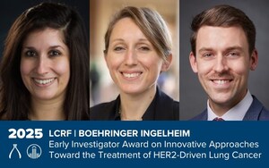 Lung Cancer Research Foundation Announces Recipients of LCRF | Boehringer Ingelheim Early Investigator Awards