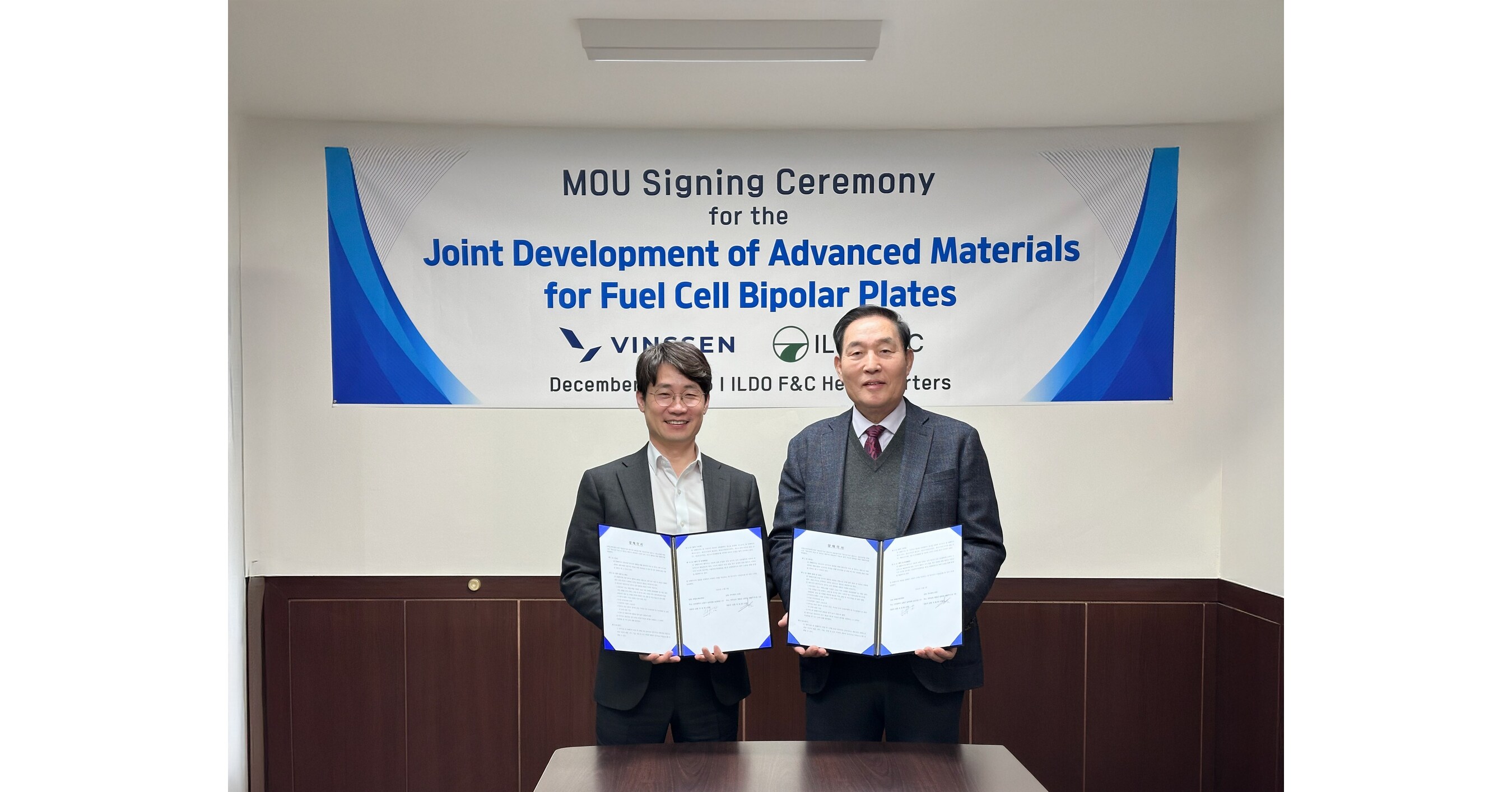 VINSSEN and ILDO F&C Form Exclusive Alliance to Advance Composite Bipolar Plate Technology for Hydrogen Systems