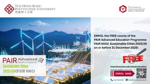 Supporting future-ready cities: PolyU launches free advanced education course on sustainable city developments