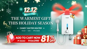 Candy Brings Year-End Warmth to Filipino Homes with Smart, Safe, and Affordable Bathing Solutions