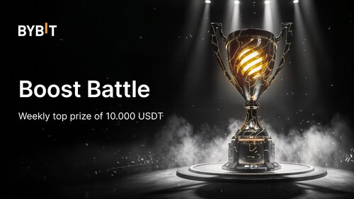 Bybit Boost Battle: Building Trading Momentum For A Chance at 10,000 USDT in Prizes Weekly Bybit Boost Battle: Building Trading Momentum For A Chance at 10,000 USDT in Prizes Weekly