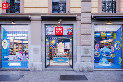 MINISO Opens Italy's First Collectibel Toy Store on Corso Buenos Aires, Milan (PRNewsfoto/MINISO) MINISO Opens Italy's First Collectibel Toy Store on Corso Buenos Aires, Milan (PRNewsfoto/MINISO)