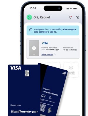 Rendimento Pay lança cartão de crédito para Empresas