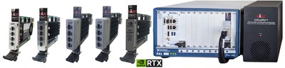 RADX Catalyst-X and Orca-C2X PXIe-GPUs and eGPUs based on NVIDIA RTX GPUs