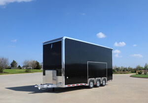 Featherlite expands trailer lineup and continues its innovation with launch of new Model 4414 stacker trailer
