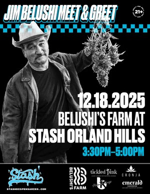 Jim Belushi to Host Meet &amp; Greet at Stash Orland Hills Featuring Belushi's Farm