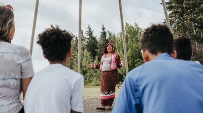 Gathering under the Wigwam at Kouchibouguac National Park
Credit: Parks Canada (CNW Group/Parks Canada (HQ))
