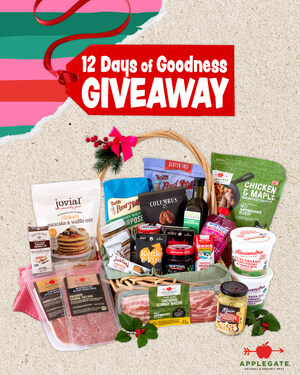 Applegate Farms, LLC Celebrates the Season with "12 Days of Goodness" Giveaway