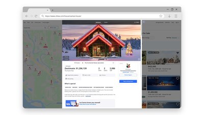Every December, Santa Claus opens the doors to his cozy North Pole cabin on Zillow so that families everywhere can share in a little holiday magic.