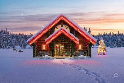 Every December, Santa Claus opens the doors to his cozy North Pole cabin on Zillow so that families everywhere can share in a little holiday magic.