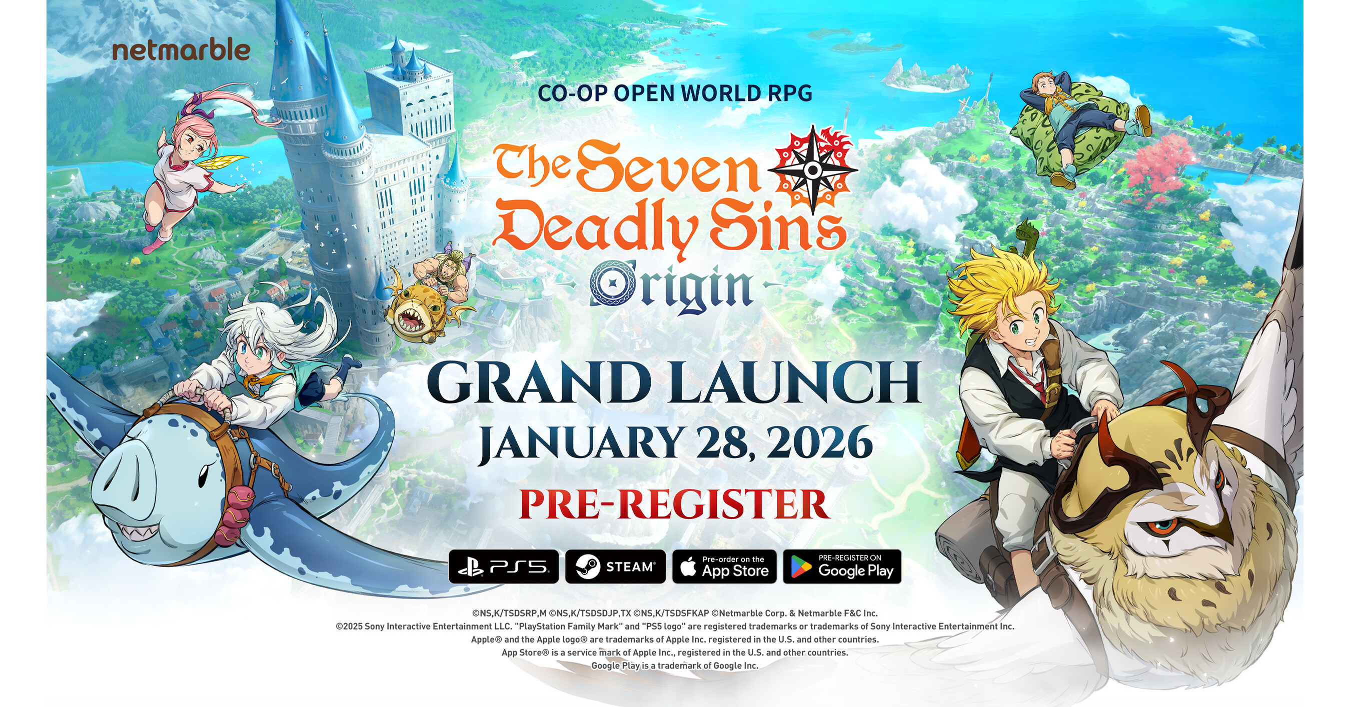 NETMARBLE REVEALS NEW TRAILER FOR THE SEVEN DEADLY SINS: ORIGIN AT THE GAME AWARDS 2025