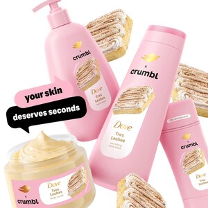 DOVE AND CRUMBL SERVE SECONDS OF THE BELOVED BEAUTY-MEETS-COOKIE COLLAB AVAILABLE EXCLUSIVELY AT WALMART