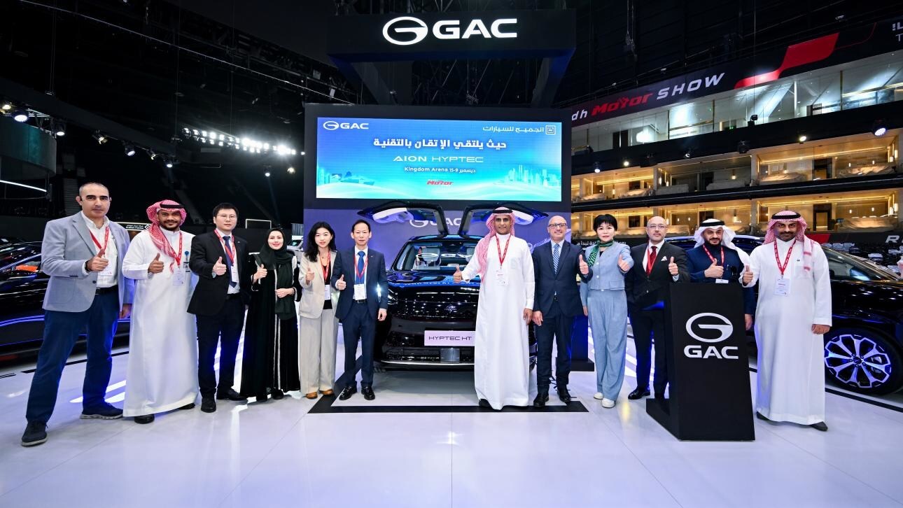 GAC Debuts at Riyadh Motor Show, Launching its AION and HYPTEC brands in Saudi Arabia